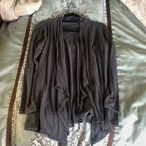 Grey cardigan